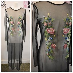 Mesh Sheer Maxi by ZARA